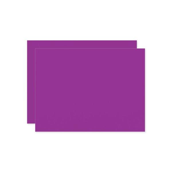 Design with a Stunning Purple Background and White Postcard