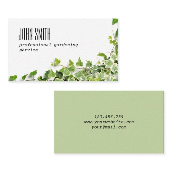 Design with ivy twigs