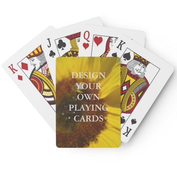Design Your Own Classic Playing Cards
