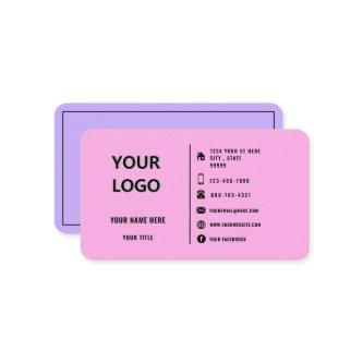 Design Your Own Two Color  with Logo