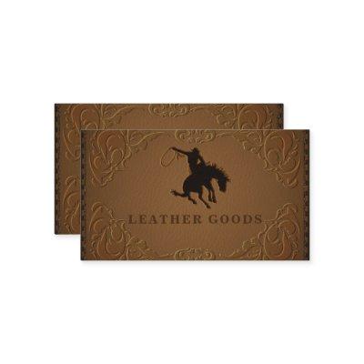 Designer Leather Rustic Western Country Horse