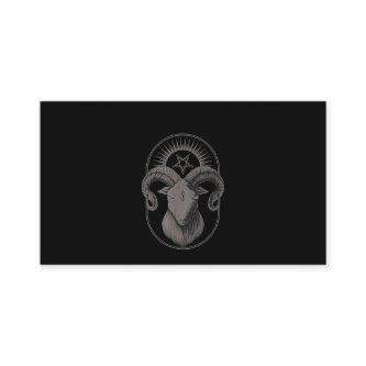Devil Goat Pentagram Baphomet Satan Occult Satanic