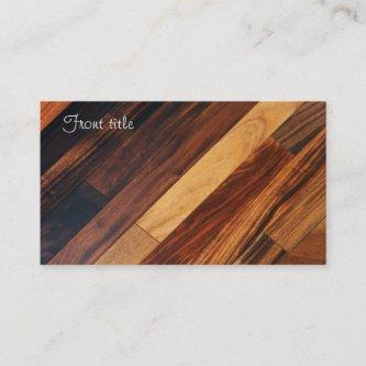 Diagonal Wood Flooring