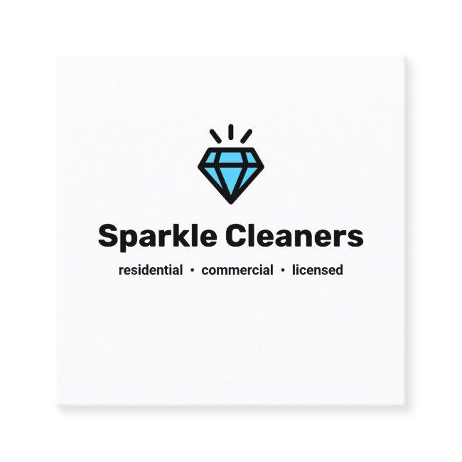 Diamond Logo Housekeeping Service Square