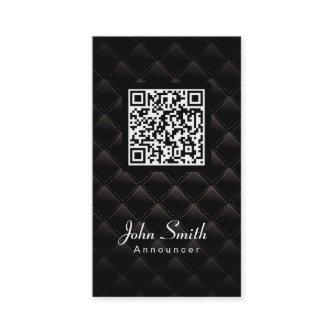 Diamond Quilt QR Code Announcer