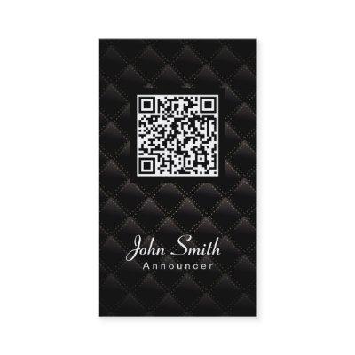 Diamond Quilt QR Code Announcer