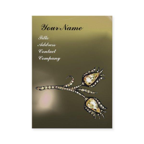 DIAMOND TULIPS MONOGRAM ,Grey Agate