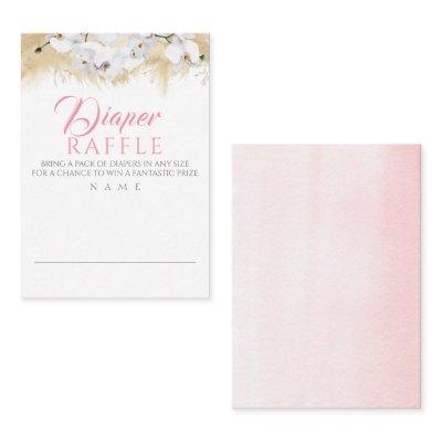 Diaper Raffle Pampas Grass Exotic Baby Shower