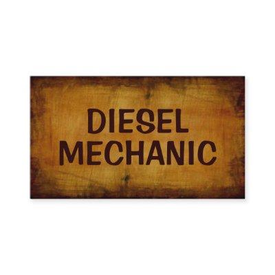 Diesel Mechanic Antique