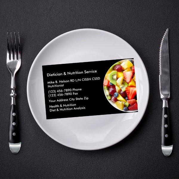 Dietitian And Nutrition Services