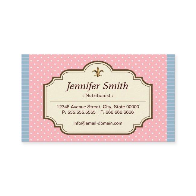 Dietitian Nutritionist - Cute Polka Dots