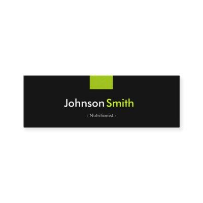 Dietitian Nutritionist - Mint Green Compact Mini