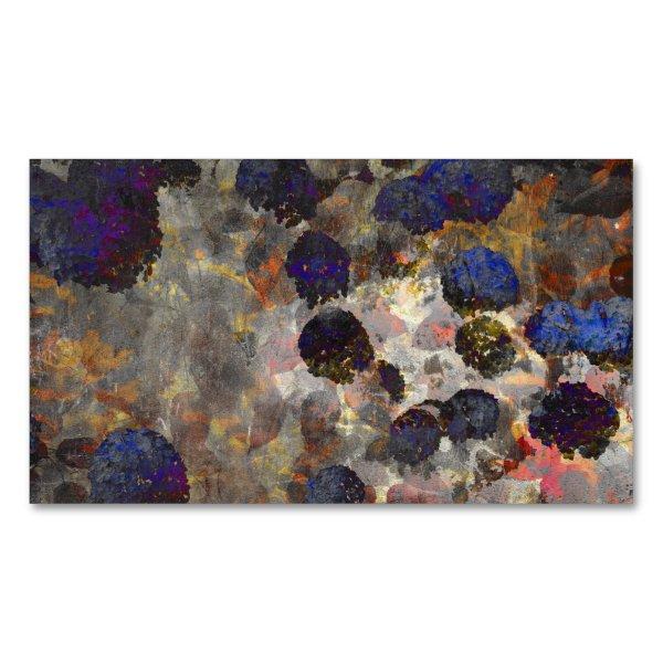 Digital background art of floral / flower pattern  magnet