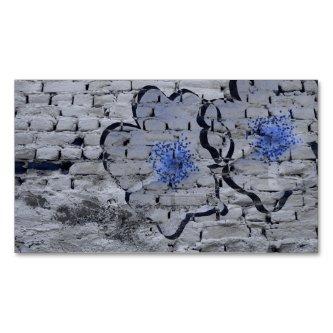 Digital background art of floral / flower pattern  magnet