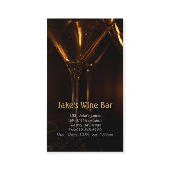 Diner Bar Restaurant Wine Glass