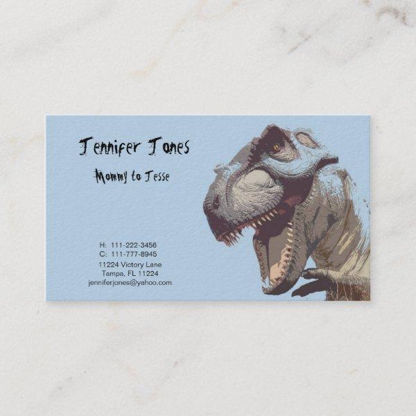 Dinosaur Calling Card