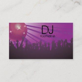 Disco Ball -DJ -purple