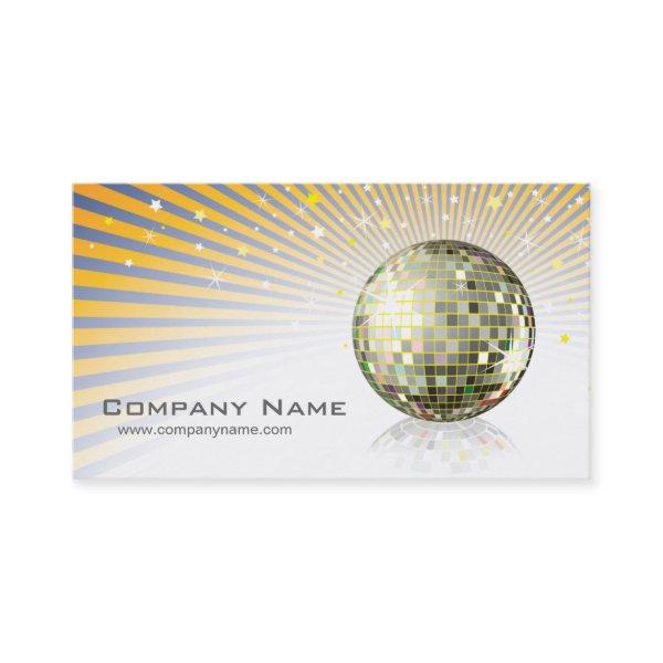 Disco Ball Profile Card