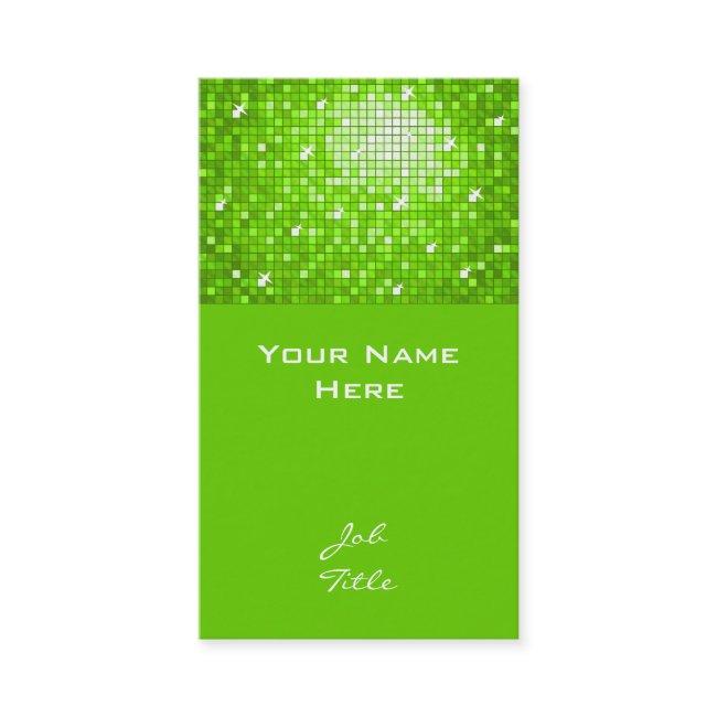 Disco Tiles Green top