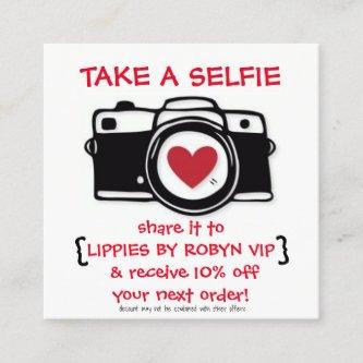 Discount Selfie Card - Photo Card - Discounts