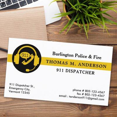 Dispatcher Custom Modern Emergency Services 911