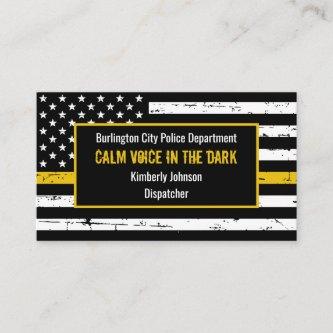 Dispatcher Fire Police Thin Yellow Line