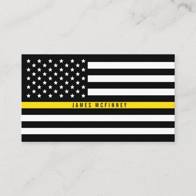 Dispatcher Thin Yellow Line Flag Professional