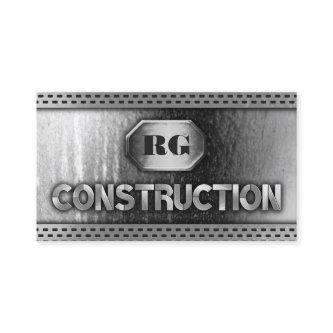 Distressed Steel Metal and Grill Mesh Construction