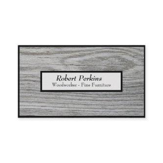 Distressed Vintage Wood Grain Woodworker