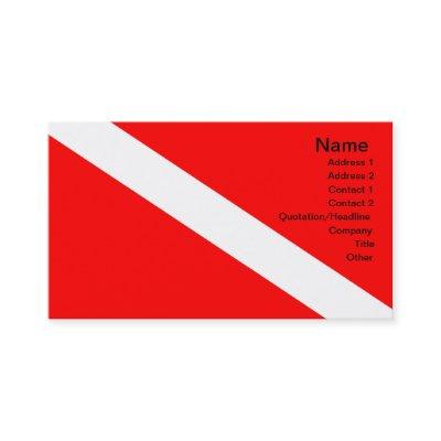 Diver Down Flag