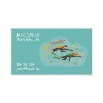 Diving Instructor deep sea diving business modern