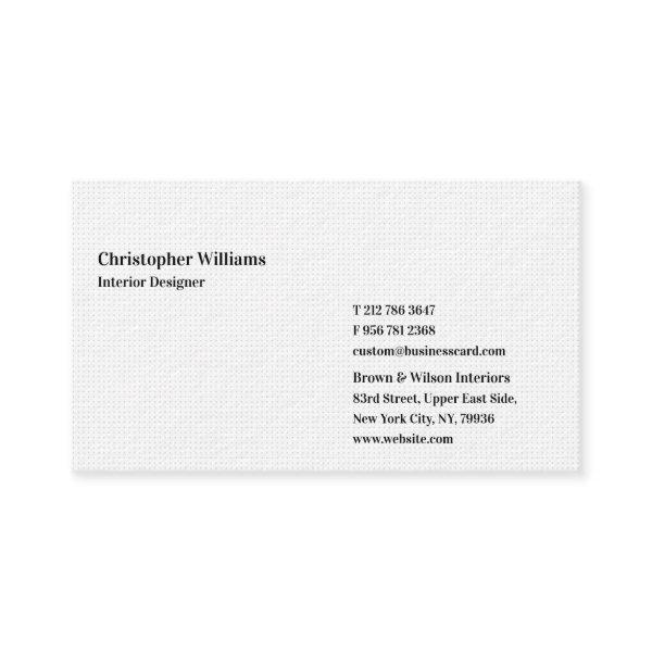 DIY Custom Modern Professional Premium Thick White