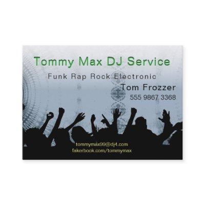 DJ Disc Jockey Funk Rap Rock Photo Template