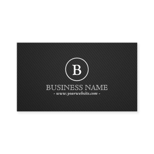 DJ Music Plain Black Monogram