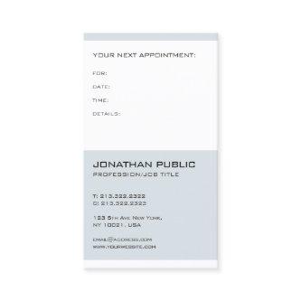 Doctor Dentist Elegant Modern Appointment Reminder