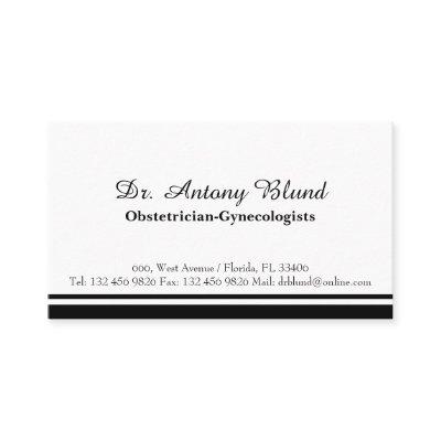 Doctor Gynecologist Obstetrician OBGYN Elegant