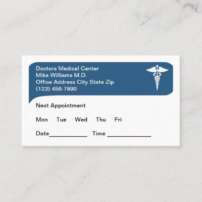 Doctor Medical Office Appointment Reminder