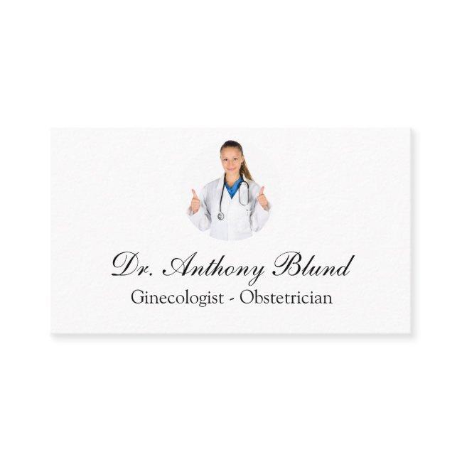 Doctor obstetrician gynecologist OBGYN