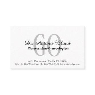 Doctor Obstetrician Gynecologist OBGYN Elegant Bus