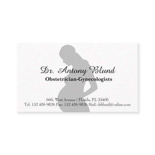 Doctor Obstetrician OBGYN Elegant Women silhouette