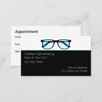Doctor of Osteopathy Appointment Optical Theme