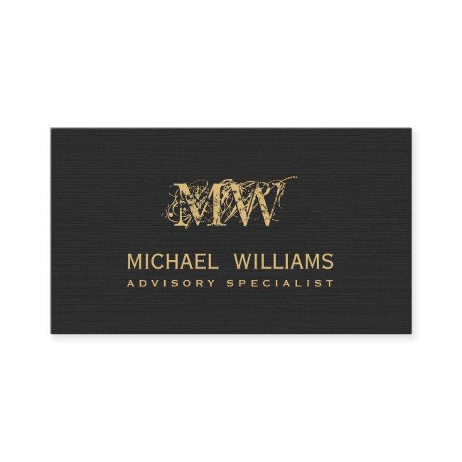 Doctor - Professional gold black rough paper