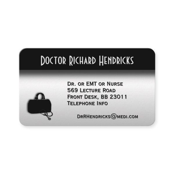Doctors Office Appointment on Back