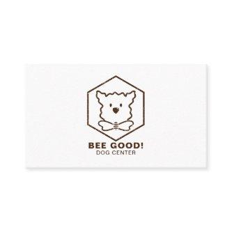Dog and Bee design