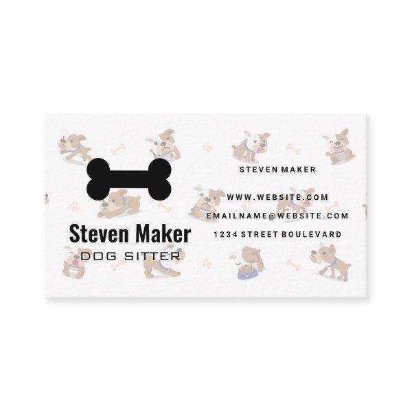 Dog Bone Logo | Dogs and Bone Pattern