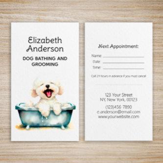Dog Groomer Bichon Frise Appointment