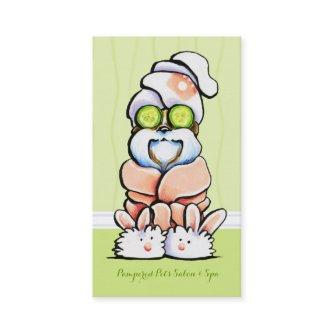 Dog Groomer Spa Shih Tzu Cucumber Appointment