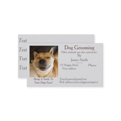 dog Grooming and pet care services appointment