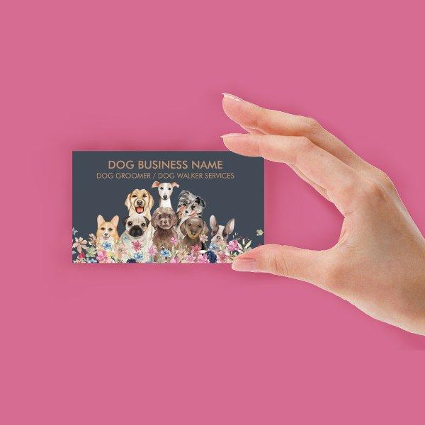 Dog grooming boutique pet sitter puppy walker