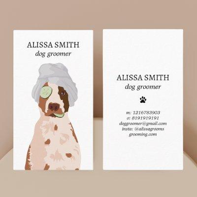 Dog Grooming Spa Funny Aesthetic